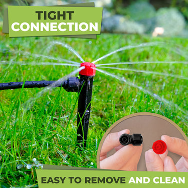 Detachable & Easy to Clean – Prevent clogging and ensure long-lasting performance with removable drip heads.